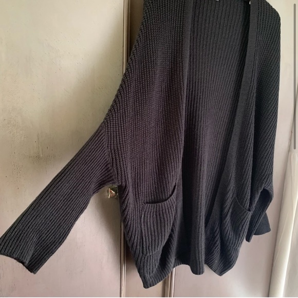 L. Love Open Front Sweater Cardigan - Picture 4 of 7